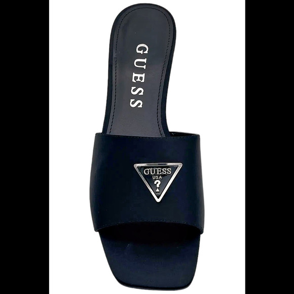 GUESS Women's Lusine Kitten Heels Black - Medium - Picture 2 of 3